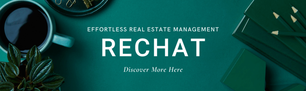 dark teal Rechat CTA image