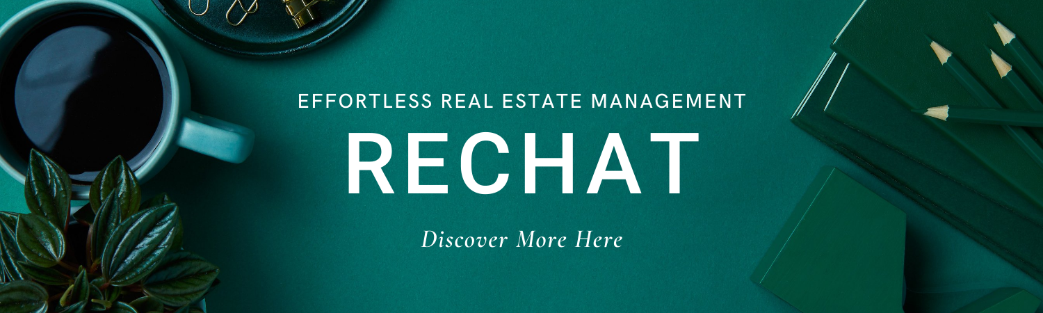 dark teal Rechat CTA image