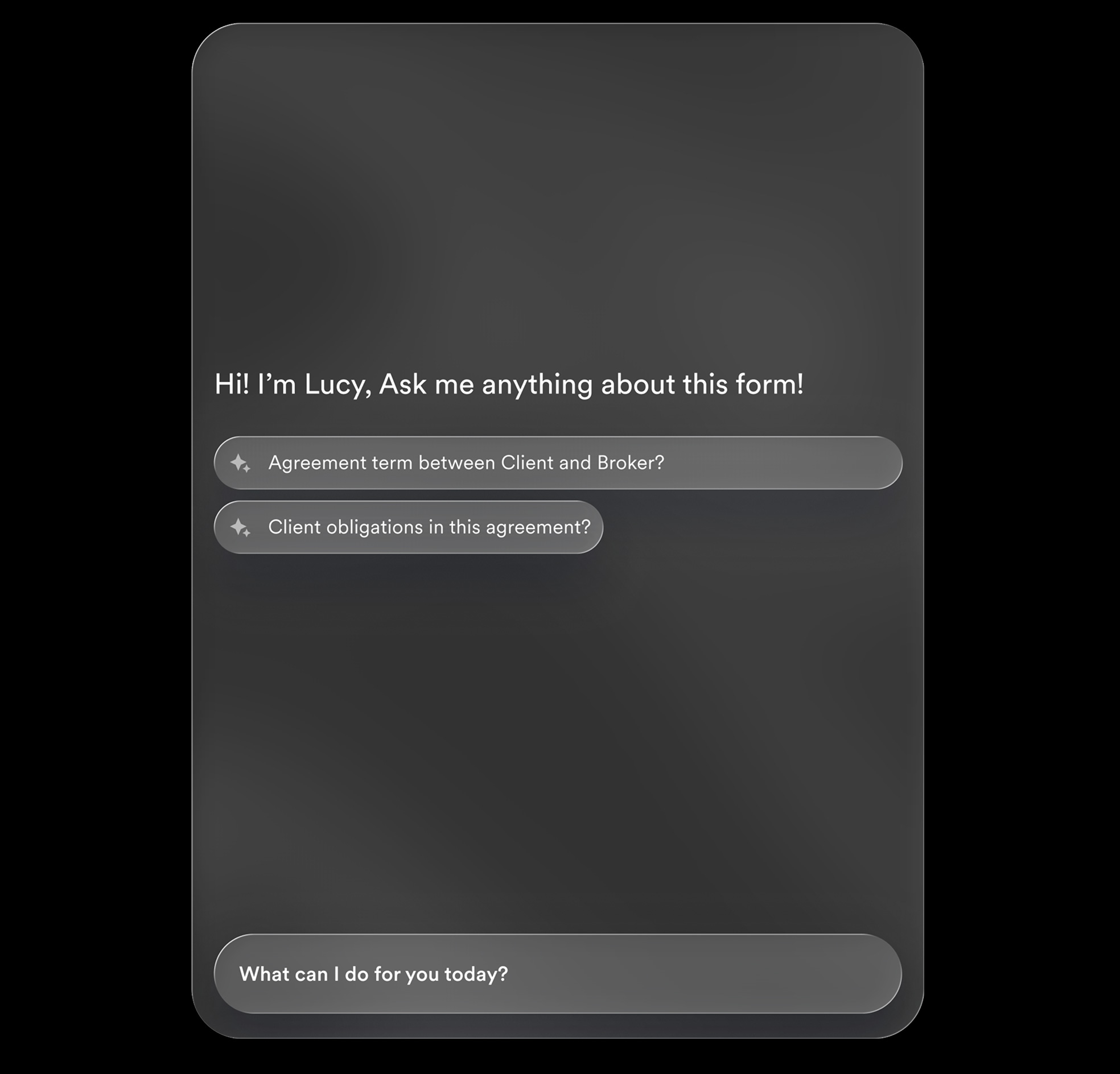 Never fill out a form alone.