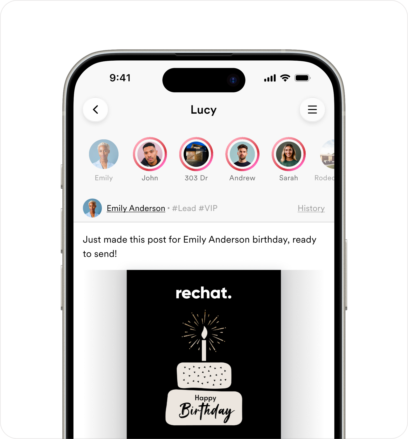 First real estate proactive assistant.