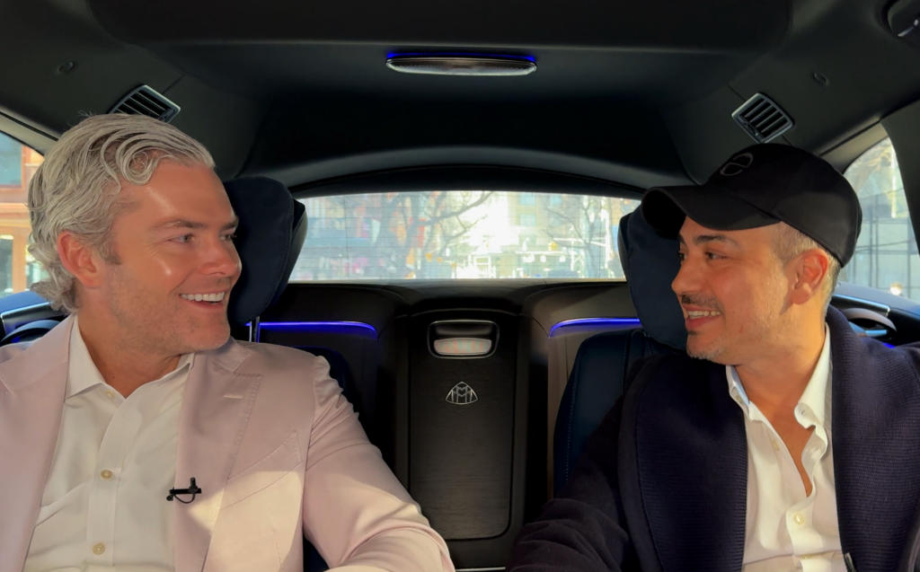 Ryan Serhant and Shayan Hamidi, Rechat Founder and CEO, in NYC.